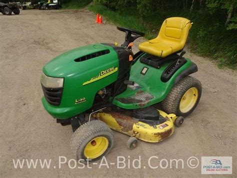 John Deere Riding Lawn Mo Elsenpeter Auctions Real Estate Inc Dba