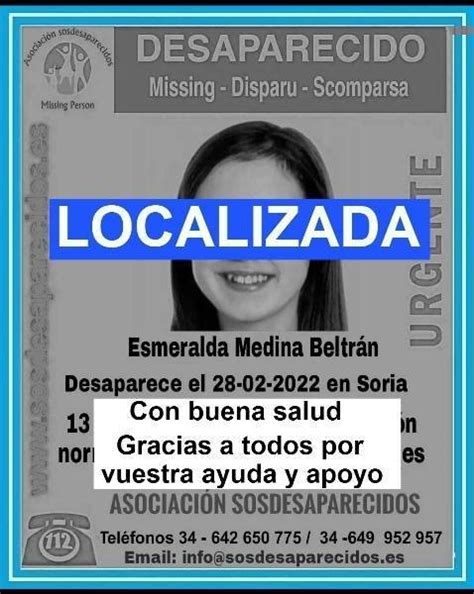 Localizada en buen estado de salud la joven de 13 años desaparecida