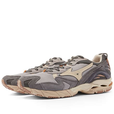 Mizuno Wave Rider Okina Opal Gray Pumpkin Spice End