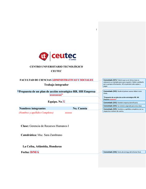 Estructura Informe Final Proyecto Centro Universitario Tecnolgico