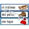 L Hiver Mur De Mots Et Lexique Mots