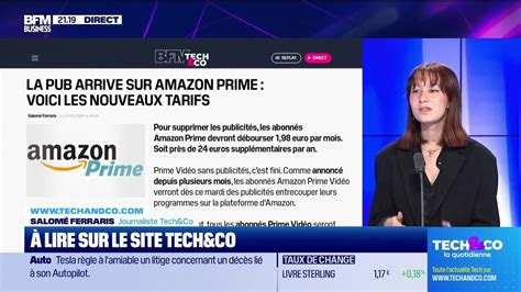 À lire sur le site Tech Co La pub arrive sur Amazon prime voici