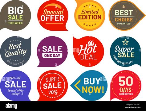 Sale Quality Badges Round Hundred Percent Assured Label Badge Sticker