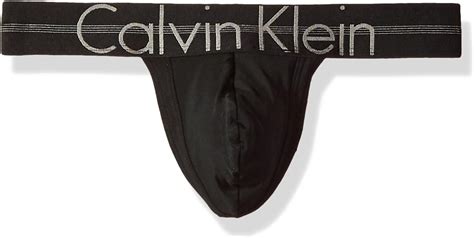 Calvin Klein Mens Underwear Focused Fit Thongs Black Small Amazon