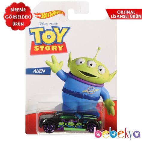 Hot Wheels Disney Toy Story Zel Serisi Tekli Arabalar Alien Bebekya