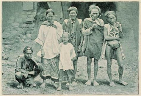 清末时期台湾老照片 130年前的台湾原住民族风貌一览 天下老照片网