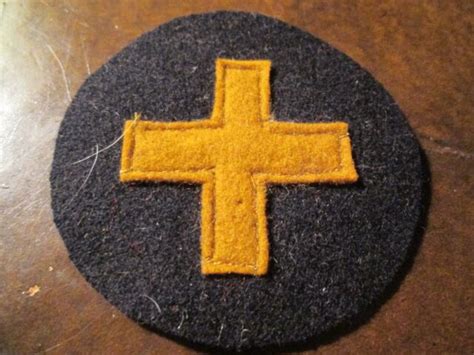 WWI US Army 33rd Division Patch Wool Felt AEF EBay