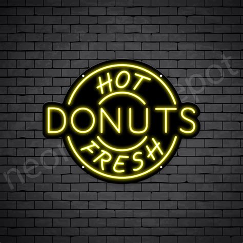 Donuts V10 Neon Sign - Neon Signs Depot