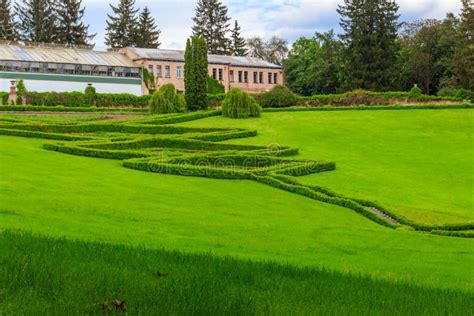 View of Parterre Amphitheatre in Sofiyivka Park in Uman, Ukraine Stock ...