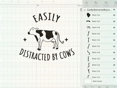 Easily Distracted By Cows Cow Svg Cute Cow Svg Cow Head Etsy