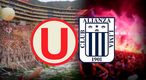 Clásico Del Fútbol Peruano Alianza Lima Vs Universitario En La Final