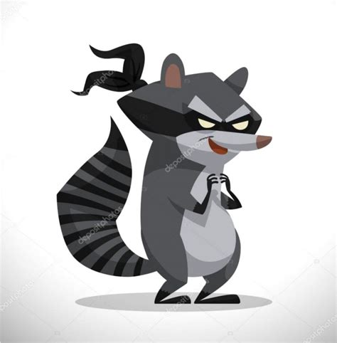 Bandit Raccoon Wallpaper Background HD