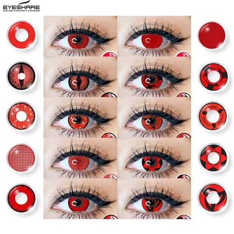 Eyeshare 1 Par Lentes De Contato Para Olhos Para Halloween Escorrega