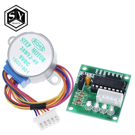 Motor Paso A Paso De 4 Fases Placa Controladora ULN2003 Para Arduino