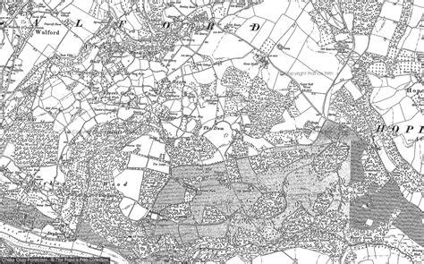 Historic Ordnance Survey Map Of Kiln Green 1887 1903