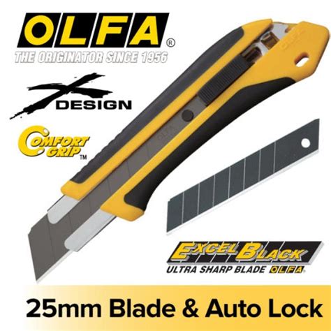 Olfa XH AL Extra Heavy Duty Auto Lock Cutter Cutter With X Design