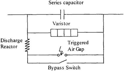 fixed series compensation main wiring diagram  scientific diagram