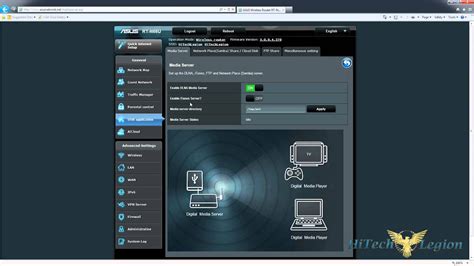 Asus Rt N U Dual Band Wireless N Router User Interface Overview Youtube