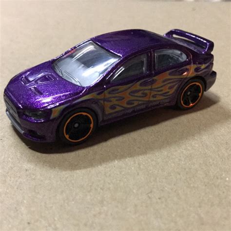 Hot Wheels Mitsubishi Lancer Evo X Shopee Malaysia
