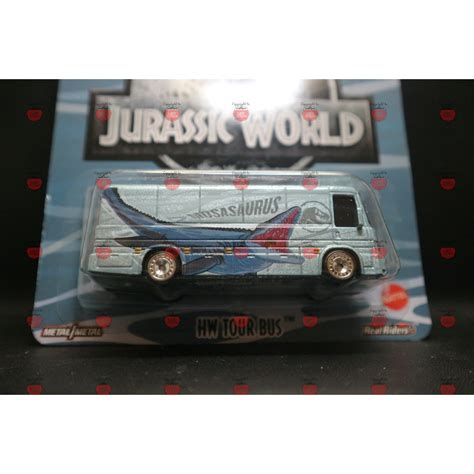 Jual Hotwheels Hot Premium Jurassic World Set Series Hw Tour Bus Shopee Indonesia