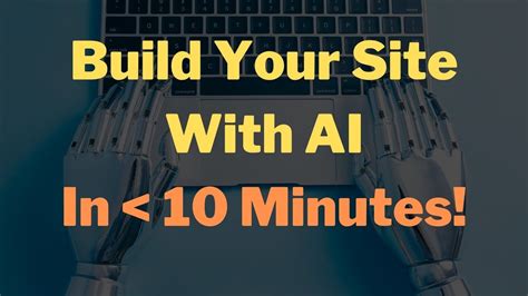 AI Website Builder Best Options For Creating A Site FAST YouTube