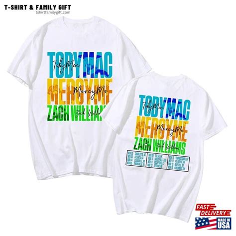 Tobymac Mercyme And Zach Williams 2023 Tour Shirt T Shirt Classic