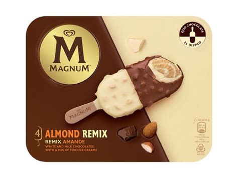 Bâtonnets glacés Magnum Remix amande Lidl Suisse Archive des