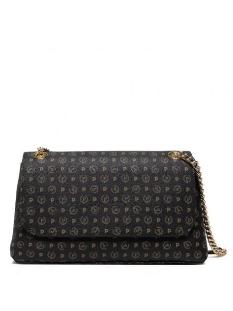 Pollini Heritage Medium Shoulder Bag Black - Buy At Outlet Prices!