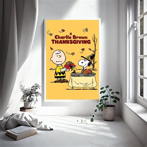 A Charlie Brown Christmas Movie Poster Canvas Poster Bedroom Art ...