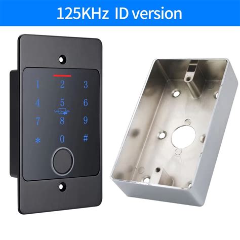 Waterproof WIFI Enabled Metal Fingerprint Access Control Keypad For