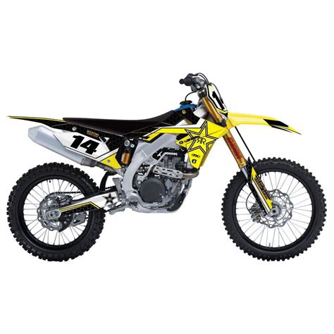 Factory Effex Complete Rockstar Graphics Kit Suzuki RMZ 250 2010 2018