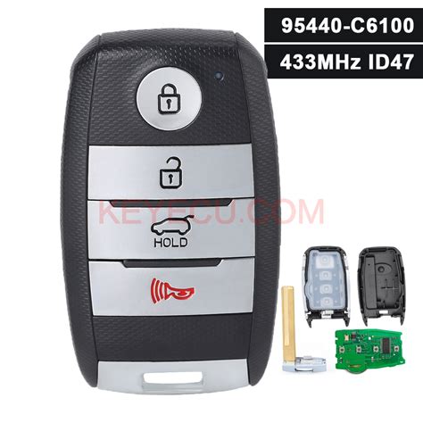 P N 95440 C6100 Keyless Go Smart Remote Key For KIA Sorento 2019 2020