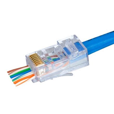 S45 1500p Proseries® Cat5e Unshielded Pass Through Rj45 Modular Plug