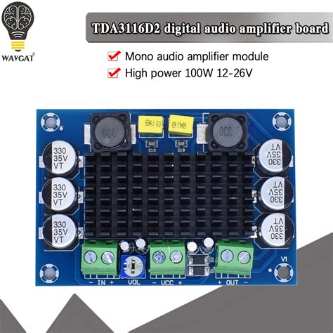 Wavgatg Tpa D Tpa Da Dc V V W Mono Channel Digital Power