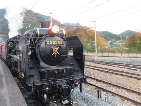 秩父鉄道 国鉄c58形蒸気機関車 C58 363 三峰口駅 鉄道フォト・写真拡大 By E233 Fufuさん レイルラボraillab