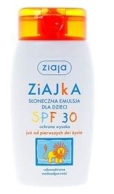 Ziaja Ziajka Emulsja Do Opalania Dla Dzieci 125Ml Spf 30 Ziaja