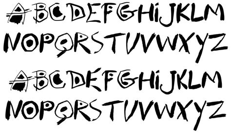 Pablo Picasso Font