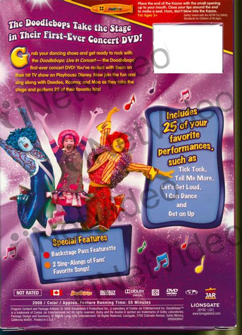 Doodlebops - Live in Concert (Includes A Doodlebops Kazoo!) (Boxset) on ...