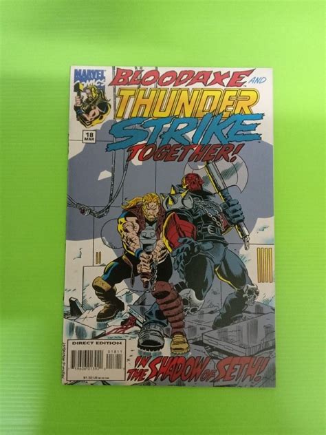 Thunderstrike 18 Ron Frenz Cover Art Marvel Comics Hobbies