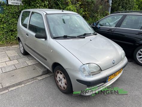 Fiat Seicento Mpi S Sx Sporting Sloopvoertuig Grijs