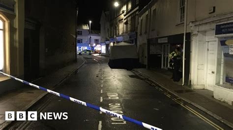 Serious Assault In Barnstaple Leaves Two In Hospital Bbc News