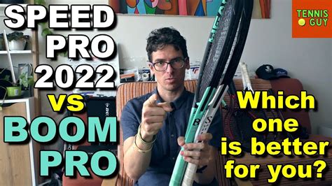 HEAD SPEED PRO 2022 Vs HEAD BOOM PRO Tennis Racket Comparison