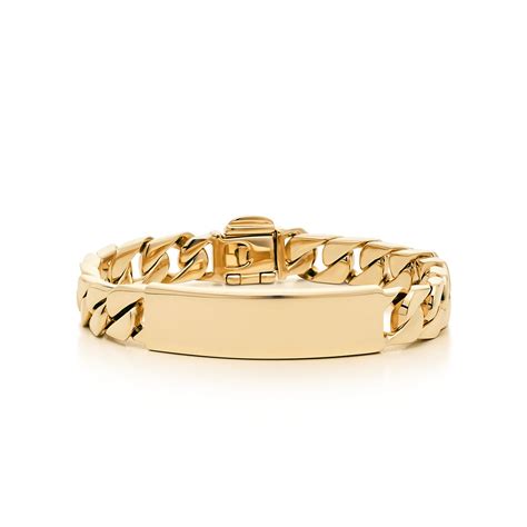 Id Bracelet In 18k Gold Medium Tiffany And Co Us