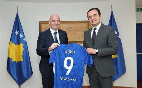 Kryeministri Kurti priti në takim Presidentin e FIFA s Gianni