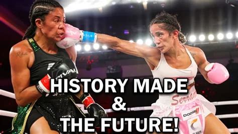 History The Future First Women S Twelve Round Bout Amanda Serrano