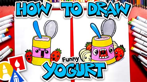 Sweet Delights: 3 Simple Steps To Draw The Perfect Yogurt