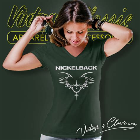 Nickelback Mask Tattoo Shirt - Vintagenclassic Tee