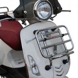 Porte Bagages Pliable Pour Vespa Primavera Sprint Chrome Faco