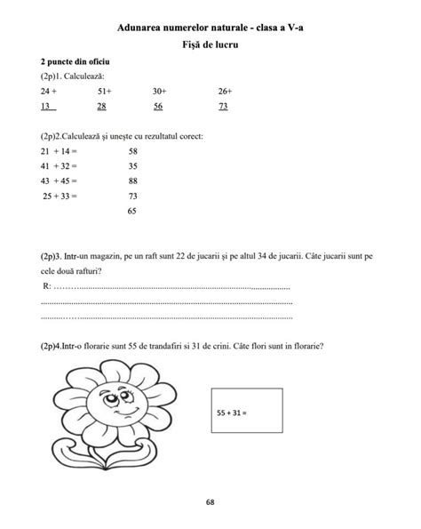 Imperative Paine Gillic Drawer Fise De Lucru La Matematica Clasa