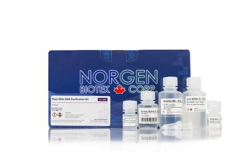 Plant Rnadna Purification Kit Norgen Biotek Corp